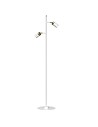 Milagro Lampa podłogowa JOKER WHITE/GOLD 1xGU10 MLP7537