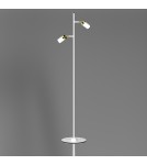 Lampy podłogowe regulowane - Milagro Lampa podłogowa JOKER WHITE/GOLD 1xGU10 MLP7537 - product 2