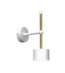 Milagro Kinkiet ARENA WHITE/GOLD 1xGX53 MLP7753 Milagro Kinkiet ARENA WHITE/GOLD 1xGX53 MLP7753