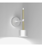 Milagro Kinkiet ARENA WHITE/GOLD 1xGX53 MLP7753 Milagro Kinkiet ARENA WHITE/GOLD 1xGX53 MLP7753