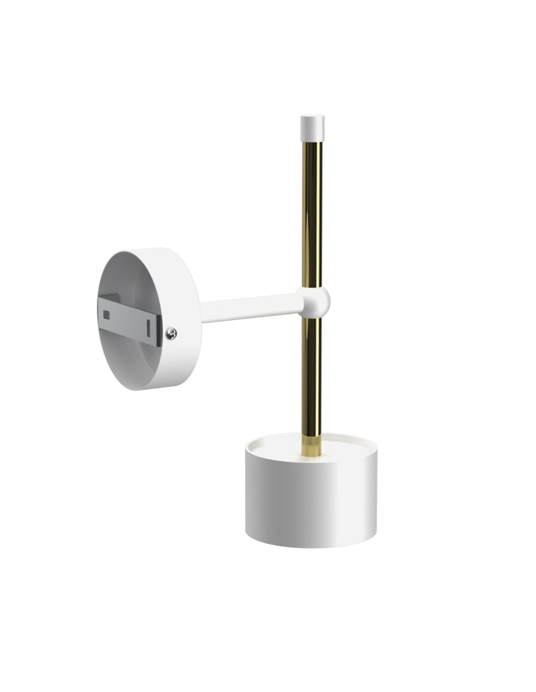 Milagro Kinkiet ARENA WHITE/GOLD 1xGX53 MLP7753 Milagro Kinkiet ARENA WHITE/GOLD 1xGX53 MLP7753