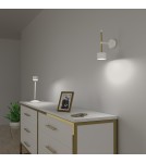 Milagro Kinkiet ARENA WHITE/GOLD 1xGX53 MLP7753 Milagro Kinkiet ARENA WHITE/GOLD 1xGX53 MLP7753