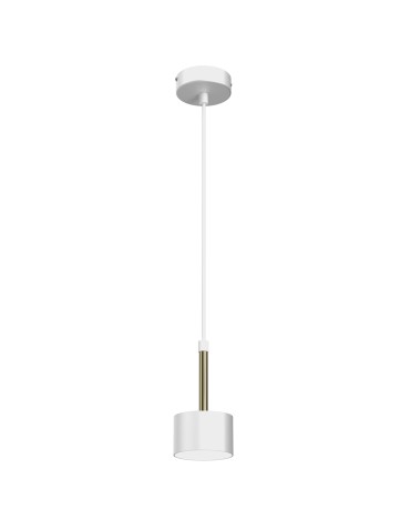 Milagro Lampa wisząca ARENA WHITE/GOLD 1xGX53 MLP7754