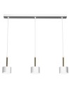 Milagro Lampa wisząca ARENA WHITE/GOLD 3xGX53 MLP7755