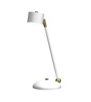 Milagro Lampka biurkowa ARENA WHITE/GOLD 1xGX53 MLP7758 Milagro Lampka biurkowa ARENA WHITE/GOLD 1xGX53 MLP7758