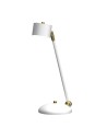 Milagro Lampka biurkowa ARENA WHITE/GOLD 1xGX53 MLP7758