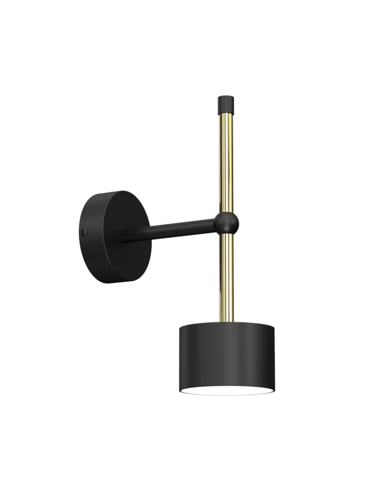 Milagro Kinkiet ARENA BLACK/GOLD 1xGX53 MLP7759 Milagro Kinkiet ARENA BLACK/GOLD 1xGX53 MLP7759