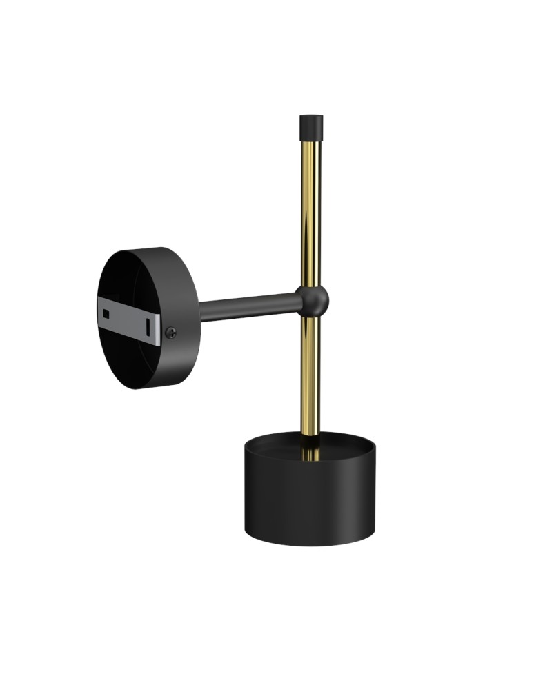 Milagro Kinkiet ARENA BLACK/GOLD 1xGX53 MLP7759 Milagro Kinkiet ARENA BLACK/GOLD 1xGX53 MLP7759