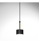 Lampy wiszące pojedyncze - Milagro Lampa wisząca ARENA BLACK/GOLD 1xGX53 MLP7760 - product 2