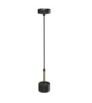 Lampy wiszące pojedyncze - Milagro Lampa wisząca ARENA BLACK/GOLD 1xGX53 MLP7760 - product 3