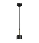 Lampy wiszące pojedyncze - Milagro Lampa wisząca ARENA BLACK/GOLD 1xGX53 MLP7760 - product 6