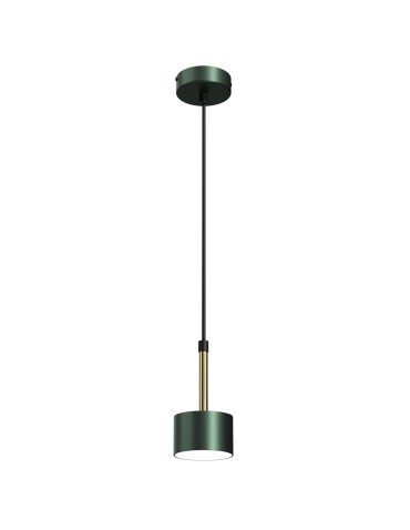 Milagro Lampa wisząca ARENA GREEN/GOLD 1xGX53 MLP7766