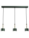 Milagro Lampa wisząca ARENA GREEN/GOLD 3xGX53 MLP7767