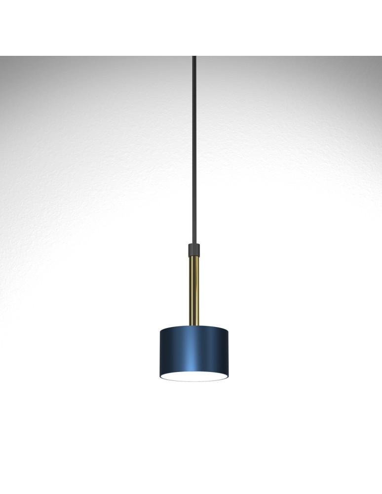 Milagro Lampa wisząca ARENA BLUE/GOLD 1xGX53 MLP7772 Milagro Lampa wisząca ARENA BLUE/GOLD 1xGX53 MLP7772