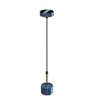 Milagro Lampa wisząca ARENA BLUE/GOLD 1xGX53 MLP7772 Milagro Lampa wisząca ARENA BLUE/GOLD 1xGX53 MLP7772