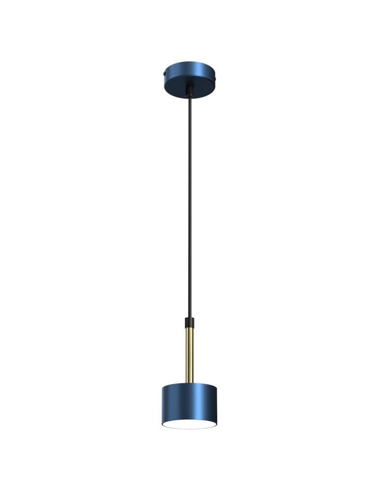 Milagro Lampa wisząca ARENA BLUE/GOLD 1xGX53 MLP7772 Milagro Lampa wisząca ARENA BLUE/GOLD 1xGX53 MLP7772