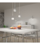 Milagro Lampa wisząca ARENA WHITE/SILVER 3xGX53 MLP7780 Milagro Lampa wisząca ARENA WHITE/SILVER 3xGX53 MLP7780
