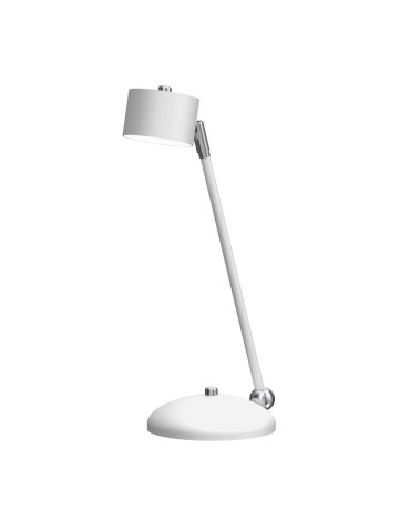 Milagro Lampka biurkowa ARENA WHITE/SILVER 1xGX53 MLP7782