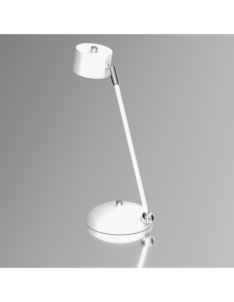 Milagro Lampka biurkowa ARENA WHITE/SILVER 1xGX53 MLP7782 Milagro Lampka biurkowa ARENA WHITE/SILVER 1xGX53 MLP7782