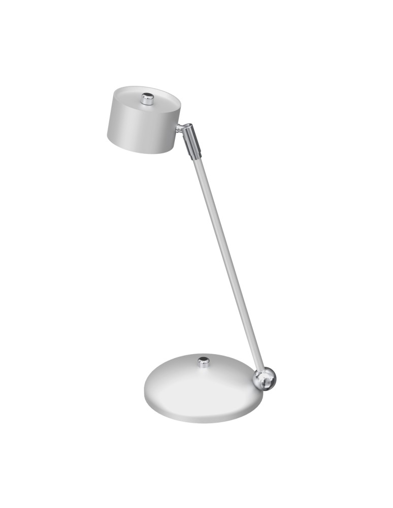 Milagro Lampka biurkowa ARENA WHITE/SILVER 1xGX53 MLP7782 Milagro Lampka biurkowa ARENA WHITE/SILVER 1xGX53 MLP7782