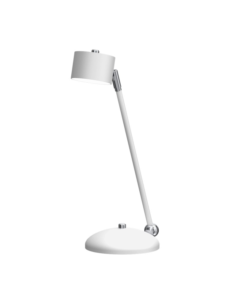 Milagro Lampka biurkowa ARENA WHITE/SILVER 1xGX53 MLP7782 Milagro Lampka biurkowa ARENA WHITE/SILVER 1xGX53 MLP7782