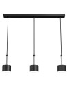 Milagro Lampa wisząca ARENA BLACK/SILVER 3xGX53 MLP7785