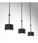 Milagro Lampa wisząca ARENA BLACK/SILVER 3xGX53 MLP7785 Milagro Lampa wisząca ARENA BLACK/SILVER 3xGX53 MLP7785