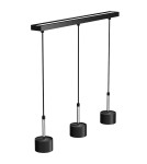 Milagro Lampa wisząca ARENA BLACK/SILVER 3xGX53 MLP7785 Milagro Lampa wisząca ARENA BLACK/SILVER 3xGX53 MLP7785