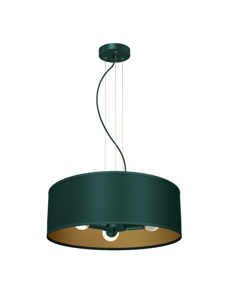 Milagro Lampa wisząca VERDE GREEN 3xE27 MLP7879 Milagro Lampa wisząca VERDE GREEN 3xE27 MLP7879