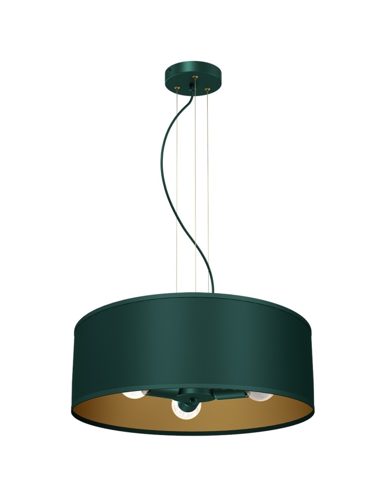 Milagro Lampa wisząca VERDE GREEN 3xE27 MLP7879 Milagro Lampa wisząca VERDE GREEN 3xE27 MLP7879