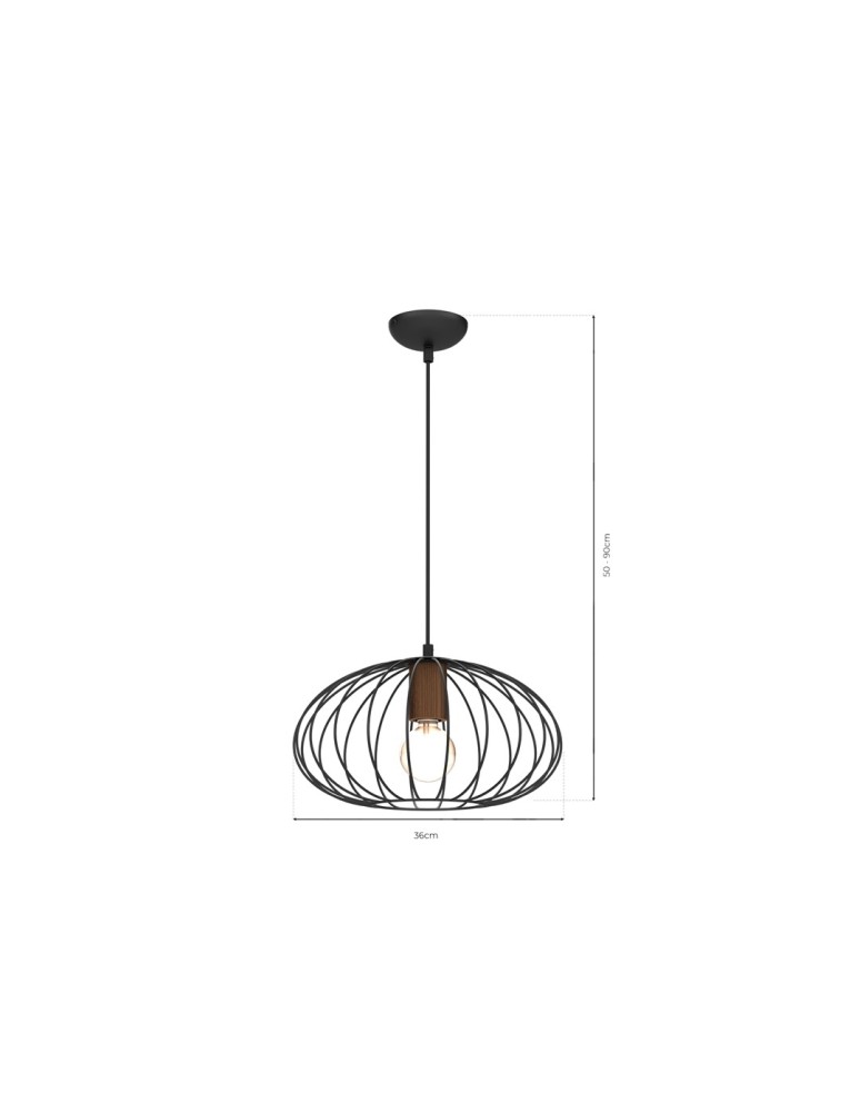 Milagro Lampa wisząca MERIDIANO 1xE27 MLP7959 Milagro Lampa wisząca MERIDIANO 1xE27 MLP7959
