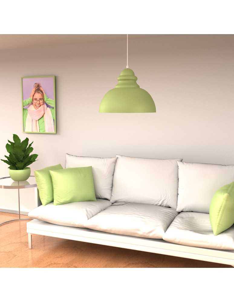 Milagro Lampa wisząca CORIN GREEN 1xE27 MLP7983 Milagro Lampa wisząca CORIN GREEN 1xE27 MLP7983