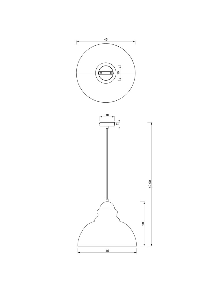 Milagro Lampa wisząca CORIN GREEN 1xE27 MLP7983 Milagro Lampa wisząca CORIN GREEN 1xE27 MLP7983
