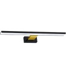 Kinkiety łazienkowe - Milagro Kinkiet SHINE BLACK/GOLD 60cm 13,8W LED ML7885 - product 1