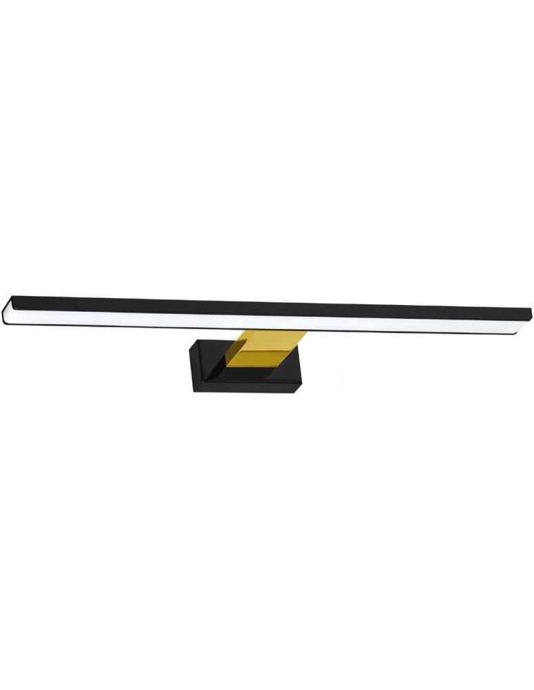 Milagro Kinkiet SHINE BLACK/GOLD 60cm 13,8W LED ML7885