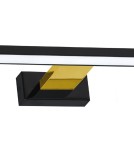 Kinkiety łazienkowe - Milagro Kinkiet SHINE BLACK/GOLD 60cm 13,8W LED ML7885 - product 2