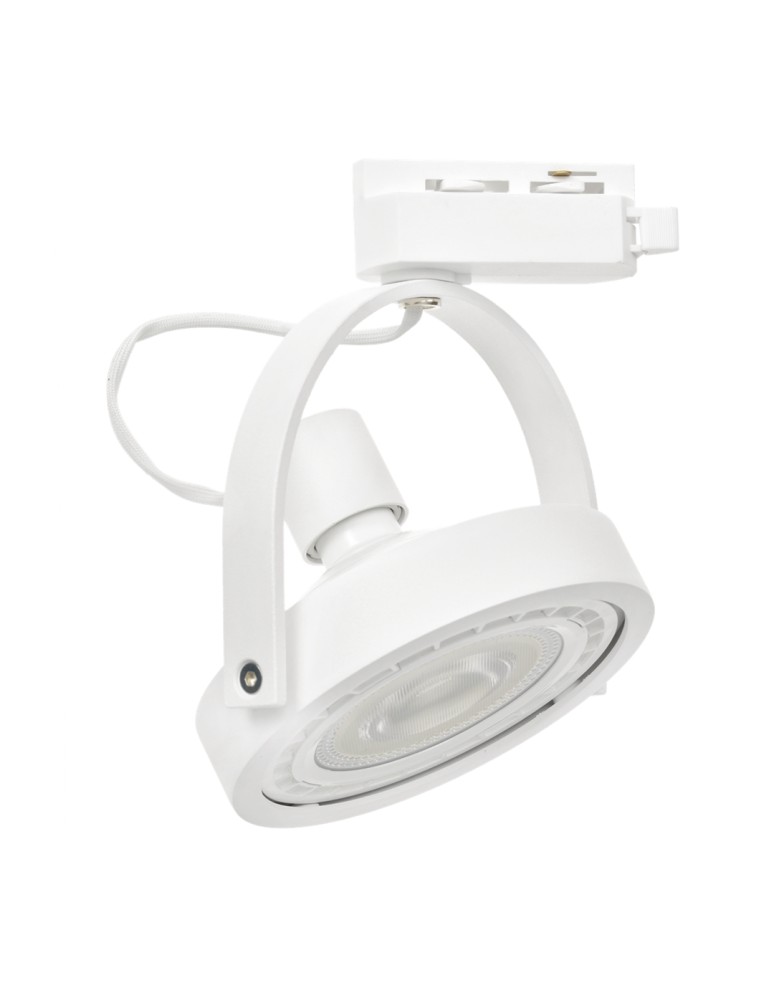 Gotowe zestawy szynoprzewodów - Milagro Zestaw Szynoprzewód 3xLugar (AR111-GU10) + Prowadnica 1,5m - Biały ML7449 - product kolory-swiatla.pl 2