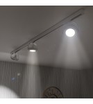 Gotowe zestawy szynoprzewodów - Milagro Zestaw Szynoprzewód 3xLugar (AR111-GU10) + Prowadnica 1,5m - Biały ML7449 - product 6