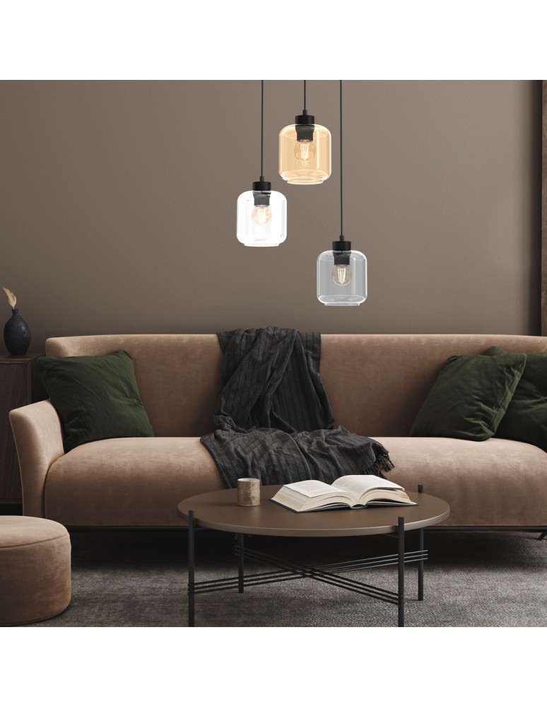 Milagro Lampa wisząca SOMBRA MIX 3xE27 MLP8369