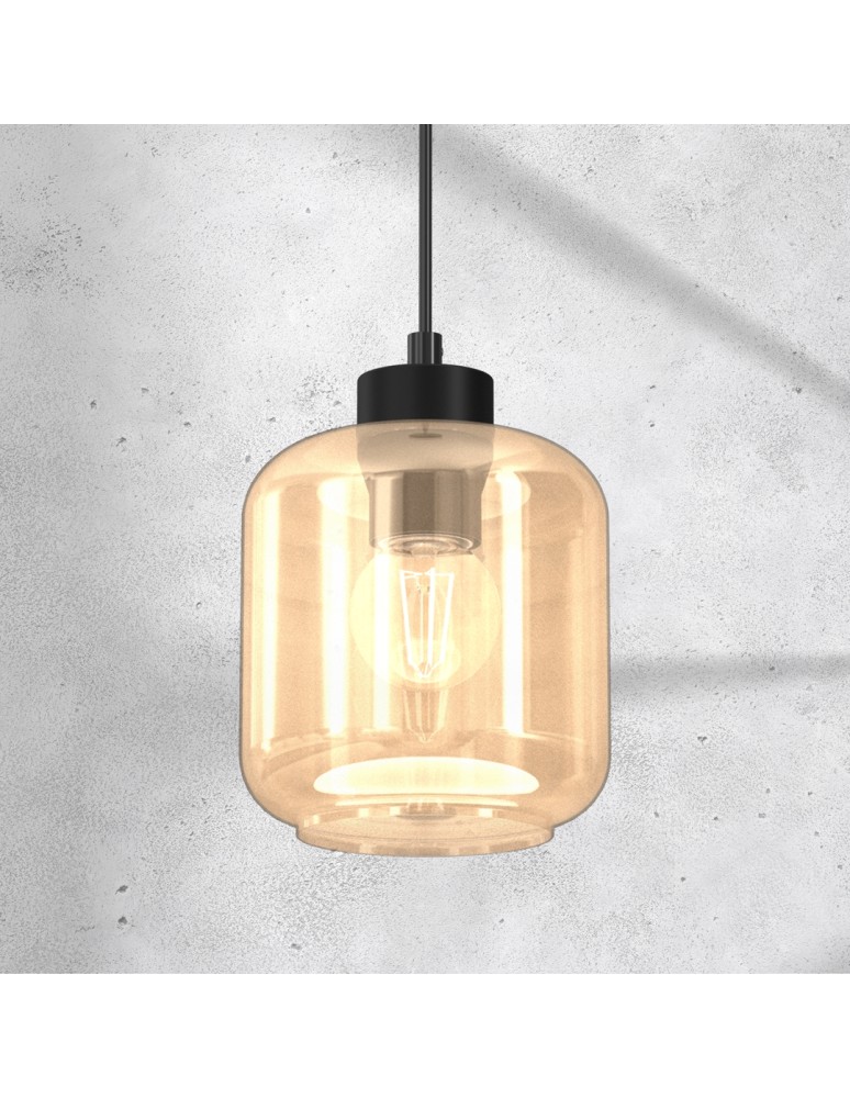 Milagro Lampa wisząca SOMBRA AMBER 1xE27 MLP8370 Milagro Lampa wisząca SOMBRA AMBER 1xE27 MLP8370