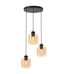 Milagro Lampa wisząca SOMBRA AMBER 3xE27 MLP8372 Milagro Lampa wisząca SOMBRA AMBER 3xE27 MLP8372