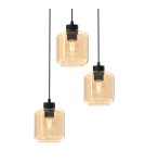 Milagro Lampa wisząca SOMBRA AMBER 3xE27 MLP8372 Milagro Lampa wisząca SOMBRA AMBER 3xE27 MLP8372