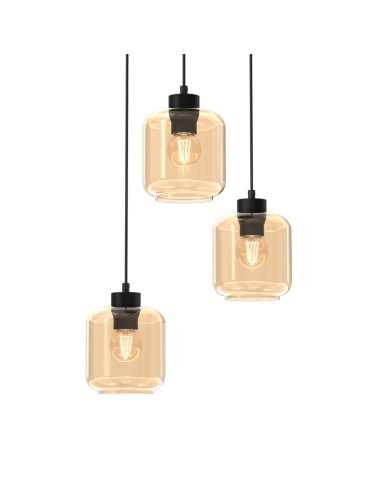 Milagro Lampa wisząca SOMBRA AMBER 3xE27 MLP8372 - produkt 2