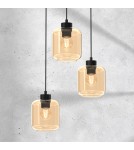 Milagro Lampa wisząca SOMBRA AMBER 3xE27 MLP8372 Milagro Lampa wisząca SOMBRA AMBER 3xE27 MLP8372