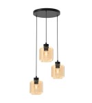 Milagro Lampa wisząca SOMBRA AMBER 3xE27 MLP8372 Milagro Lampa wisząca SOMBRA AMBER 3xE27 MLP8372
