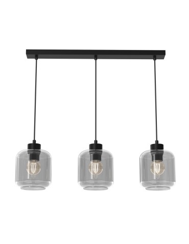 Milagro Lampa wisząca SOMBRA SMOKED  3xE27 MLP8374