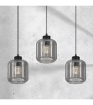 Milagro Lampa wisząca SOMBRA SMOKED 3xE27 MLP8374 Milagro Lampa wisząca SOMBRA SMOKED 3xE27 MLP8374