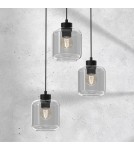 Kategorie produktów - Milagro Lampa wisząca SOMBRA SMOKED 3xE27 MLP8375 - product 3