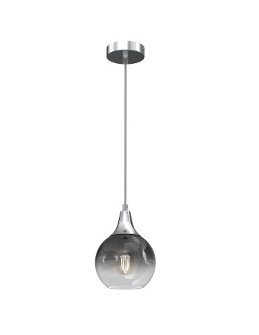 Milagro Lampa wisząca MONTE SILVER fi 150 1xE27 MLP8321