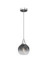 Milagro Lampa wisząca MONTE SILVER fi 150 1xE27 MLP8321